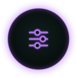 glow icon settings